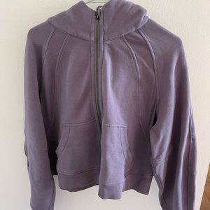 Lululemon Scuba Full Zip Dusky Lavendar